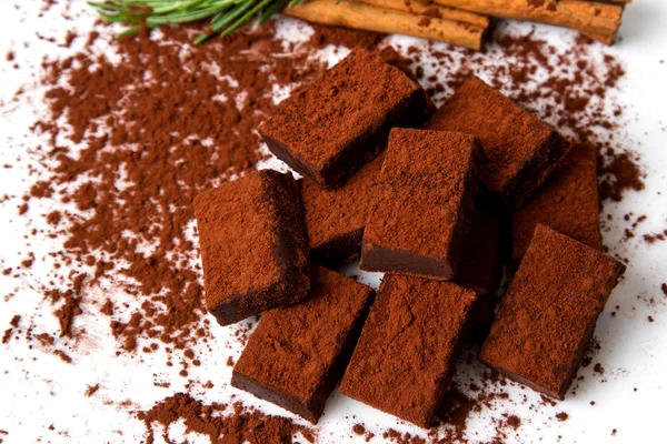 Chocolade truffel — Stockfoto