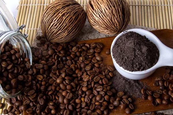 Exfoliante de café — Foto de Stock