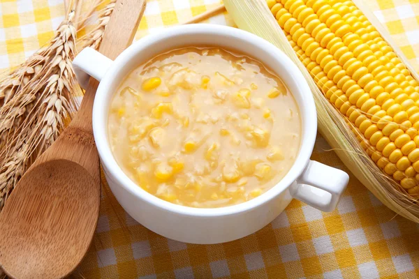 Chowder de maíz — Foto de Stock