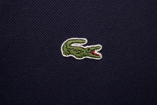 Crocodilo Lacoste — Fotografia de Stock