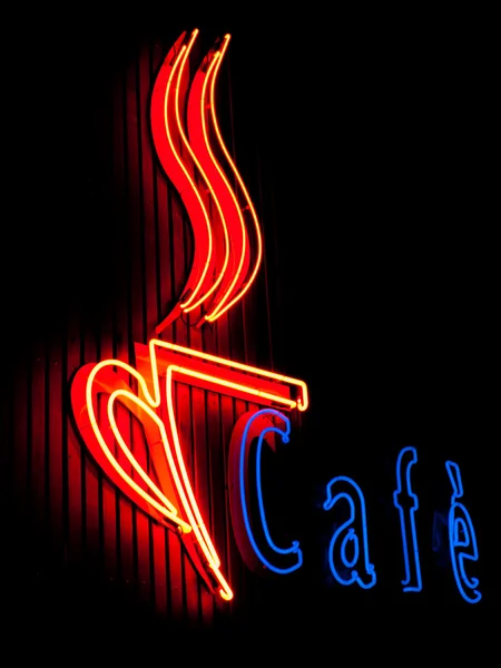 Café neon sign