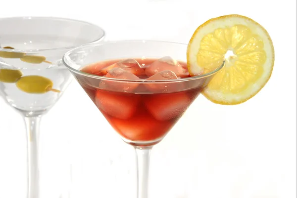 Twee verfrissende cocktails — Stockfoto