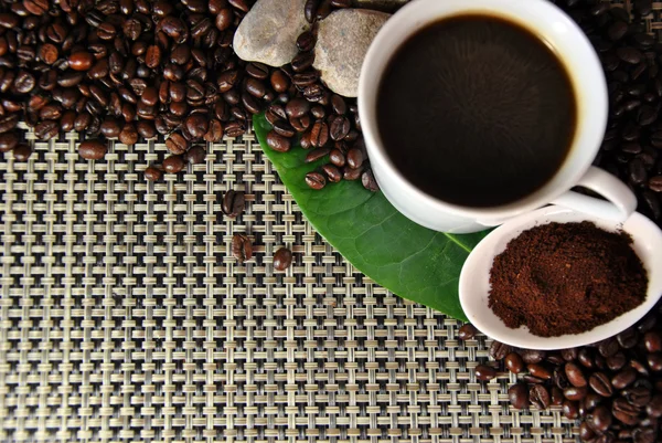 Eine Tasse Kaffee — Stockfoto