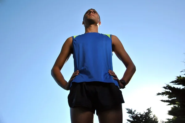 Jovem atleta — Fotografia de Stock