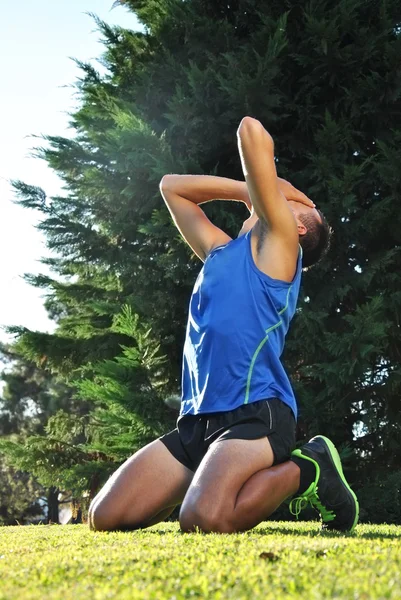 Jovem atleta — Fotografia de Stock