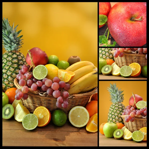 Composición de las frutas — Foto de Stock