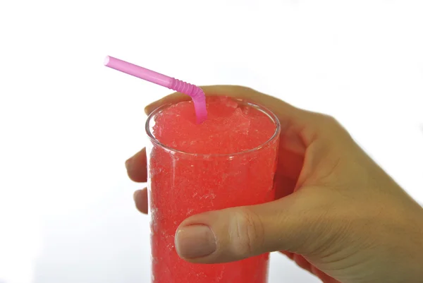 Glass of smoothie — Stock Photo, Image