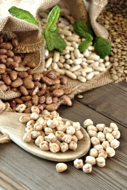 Mercimek, nohut, Kuru fasulye