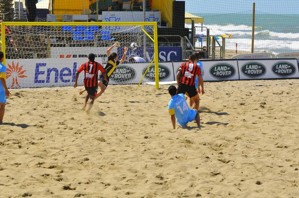 Viareggio beach soccer enel cup halbfinale — Stockfoto
