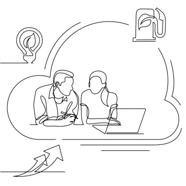 Ticari bilgi grafiklerinin görsel çizgi çizimini kavramsallaştır