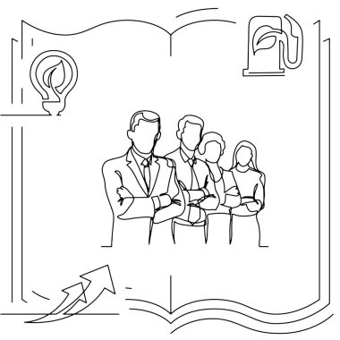 Ticari bilgi grafiklerinin görsel çizgi çizimini kavramsallaştır