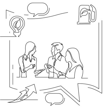 Ticari bilgi grafiklerinin görsel çizgi çizimini kavramsallaştır