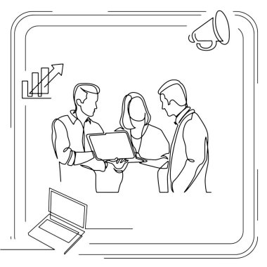 Ticari bilgi grafiklerinin görsel çizgi çizimini kavramsallaştır