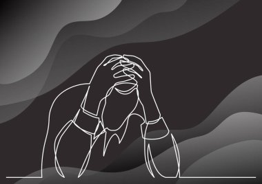 depresyon insanın sürekli çizgi çizme