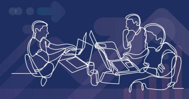 sürekli çizgi çizme programcı çalışan dizüstü bilgisayarlar ile