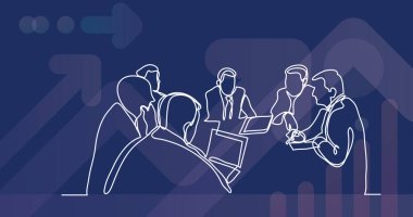 iş toplantısı, sürekli çizgi çizme