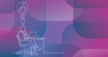 işadamı hakkında fikir düşünüyorum sürekli çizgi çizme