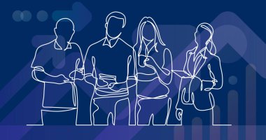 Devamlı çizim yapan iş ekibi 2