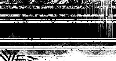 Soyut grunge yarım ton siyah ve beyaz sıkıntılı arkaplanının vektör katmanlı çizimi