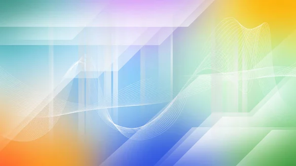 Kolorowe Abstrakcyjne Nowoczesne Technologie Prezentacja Biznesowa Tapety Tło Rozdzielczość — Zdjęcie stockowe