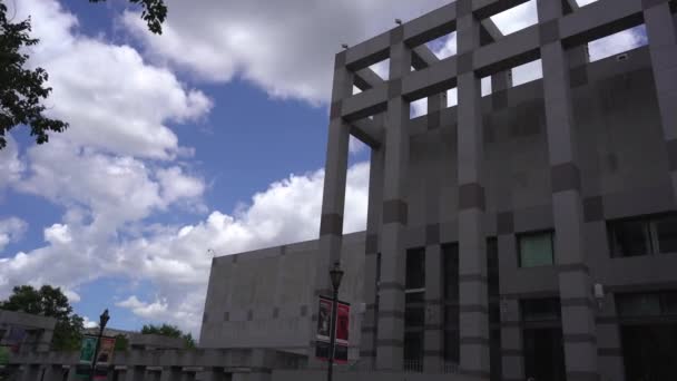 Raleigh North Carolina Verenigde Staten 2022 Street View Buildings Downtown — Stockvideo