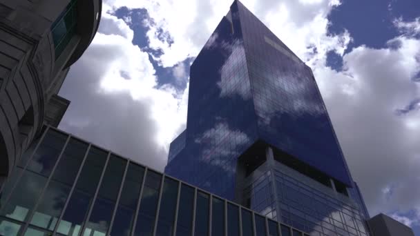 Raleigh North Carolina Spojené Státy Americké 2022 Street View Buildings — Stock video