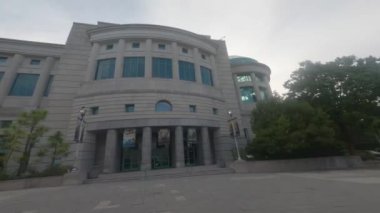 Raleigh, North Carolina, United States - 08 05 2022: street view of buildings and streets in downtown Raleigh, NC
