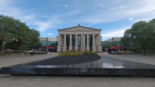 Raleigh North Carolina United States 2022 Street View Buildings Streets — Stock Video