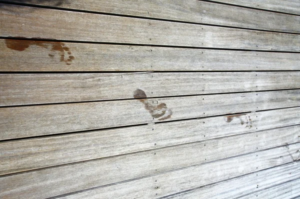 Floor with footprint — Stock Photo, Image
