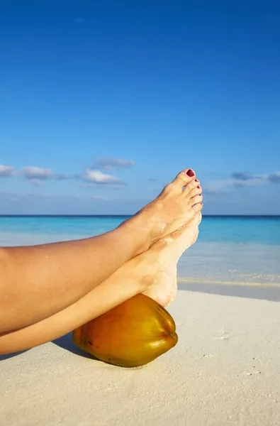 Relax on a beach 2 — Stock Photo, Image