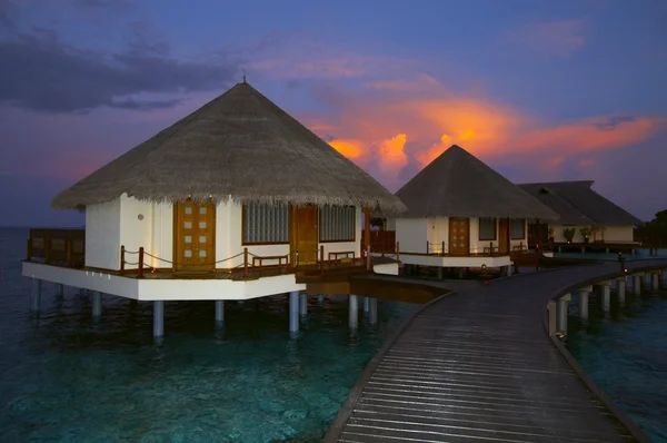 Water bungalows — Stock Photo, Image