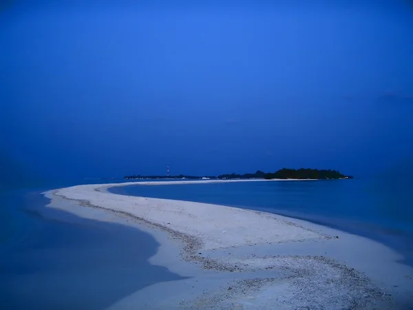 Вечер на острове в Индийском океане — стоковое фото