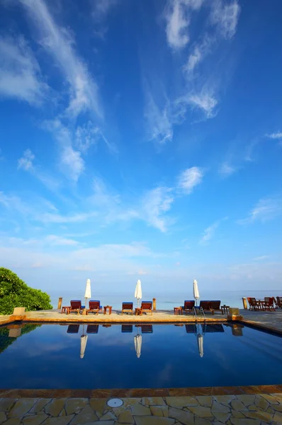 Beach pool — Stock Photo, Image