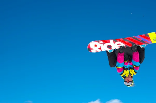 Snowboarder — Stockfoto