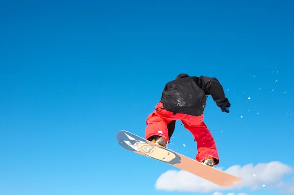 Snowboardåkare — Stockfoto