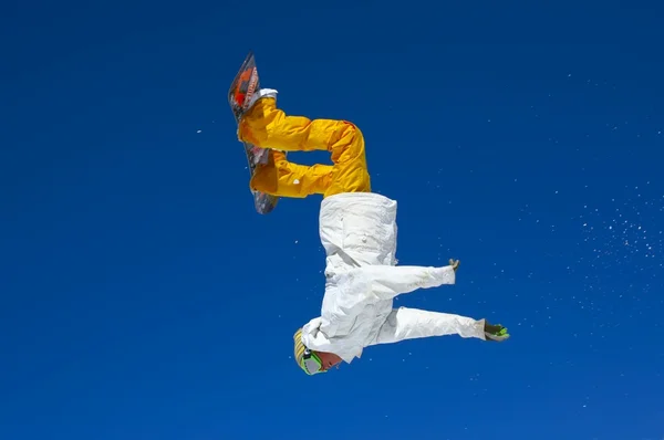 Snowboarder — Foto Stock