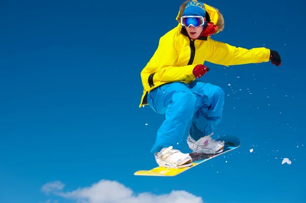 Snowboarder — Fotografia de Stock