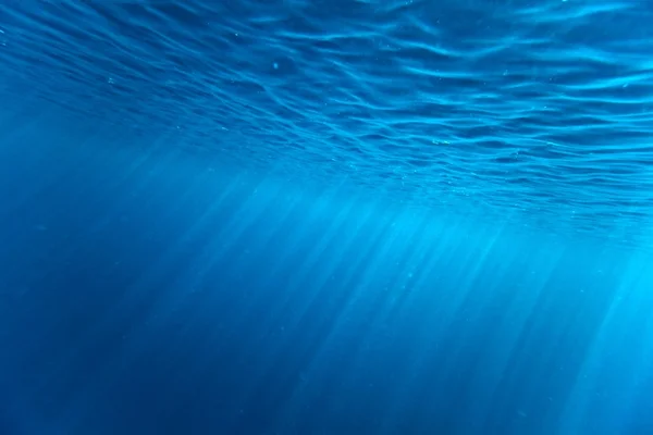 Textura de fundo subaquática azul — Fotografia de Stock