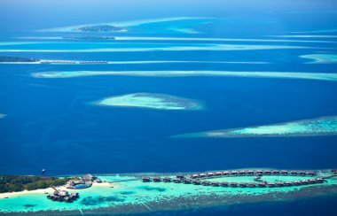 Atolls of Maldives clipart