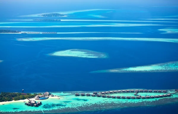 Atolls of Maldives — Stock Photo, Image