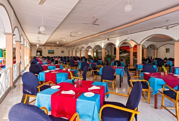 Restoranın içinde.