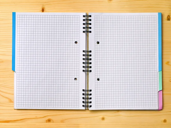 Open notebook — Stock Photo, Image