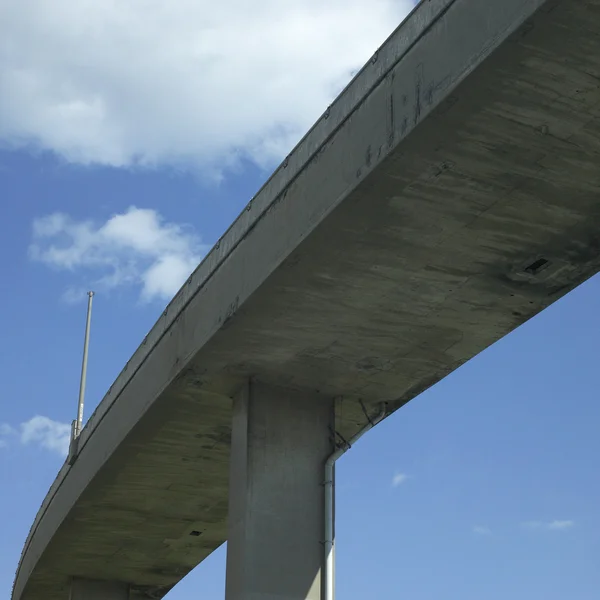 Viadutos rodoviários de betão — Fotografia de Stock