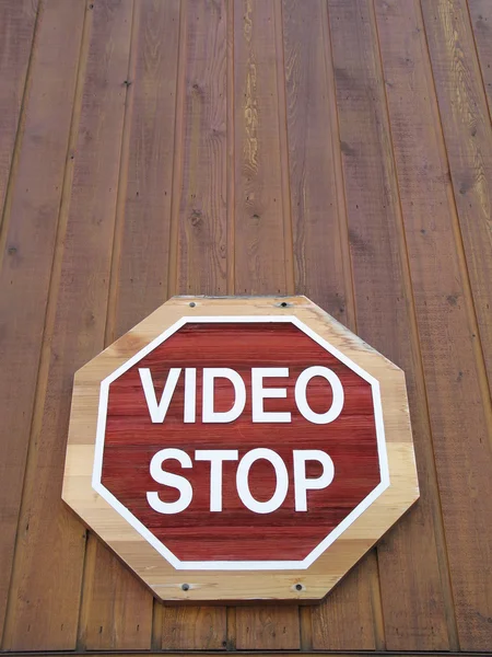 Video stop — Stock Photo, Image