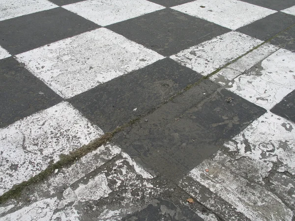 Checkered Pavement — Stock Photo, Image