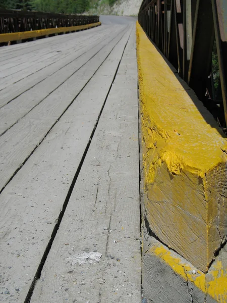 Puente de madera — Foto de Stock