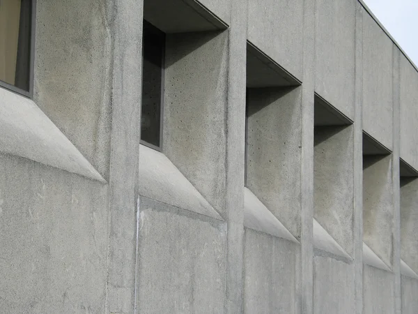 Concrete Building Side — Stock Photo, Image