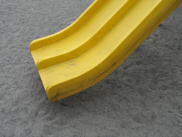 Slide amarelo — Fotografia de Stock