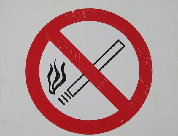 No smoking sign — Stock Photo, Image