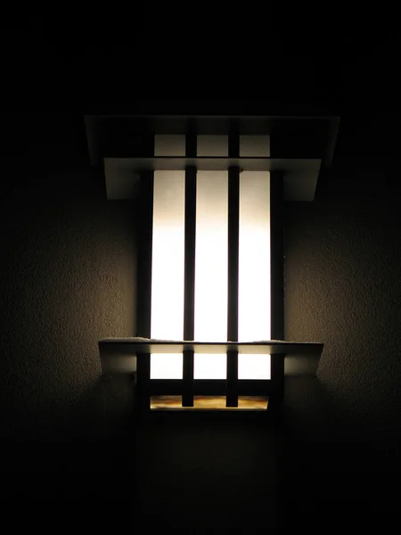 Luz exterior brilhante da casa — Fotografia de Stock